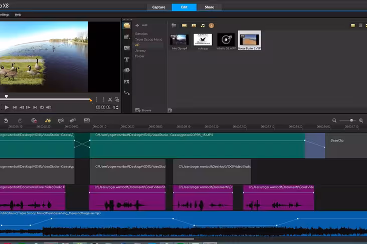 xvga_Audio Ducking VideoStudio X8