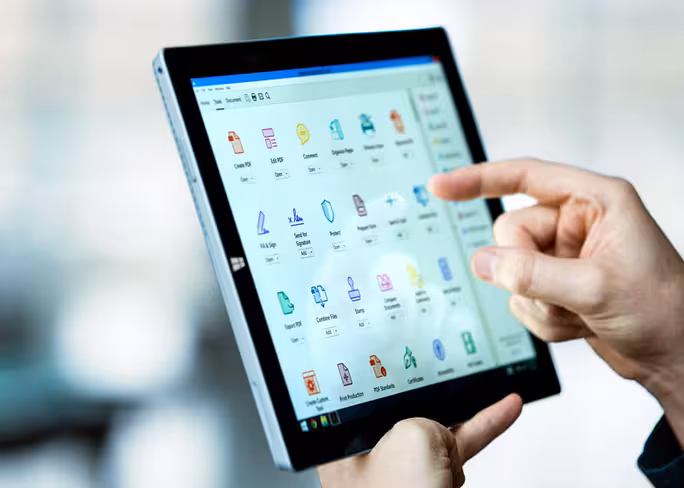 Acrobat-DC-Desktop-Tools-View-on-Surface-Pro-3