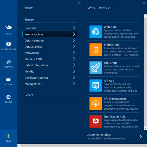 App Service Create App