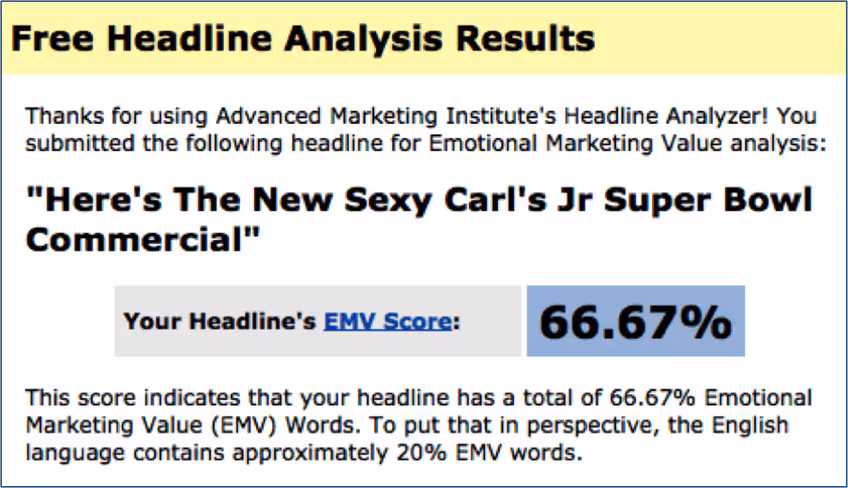 EMV-analyer-results