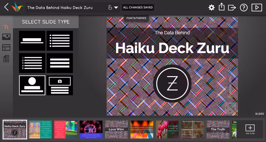 HaikuDeckNewLogoSlideType
