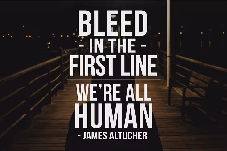bleed-in-the-first-line