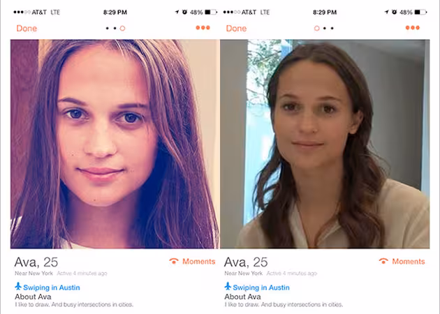 ex machina tinder