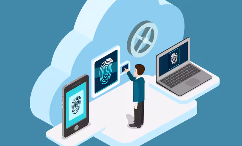 mobile security laptop fingerprint