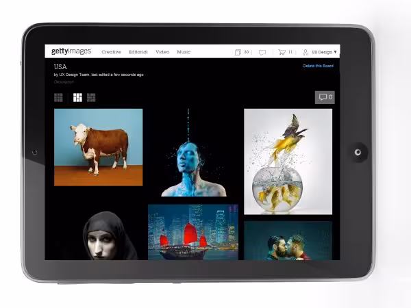 Getty Images iPad