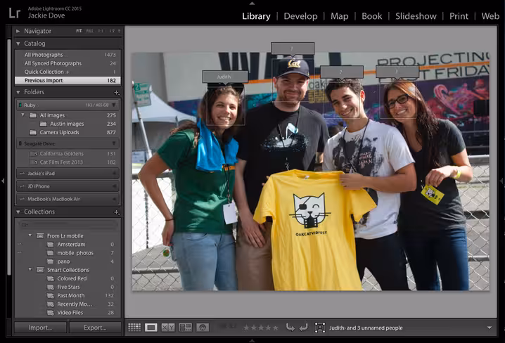 Lightroom 6 facial rec 2