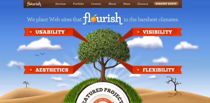 Florida Flourish website