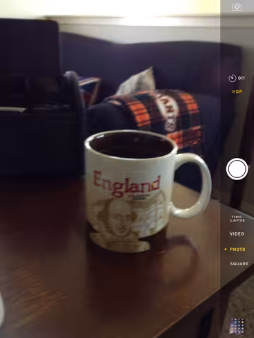 iOS camera