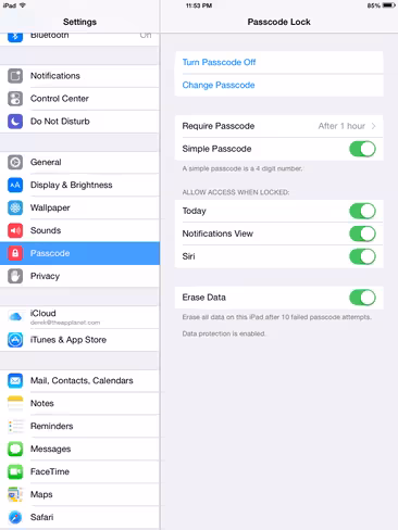 iOS security