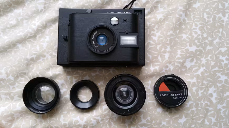 lomo instant lens