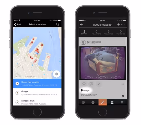Places iOS