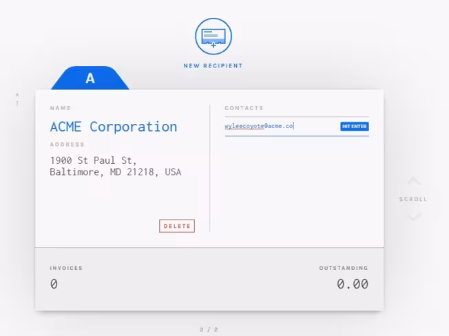 Slimvoice address