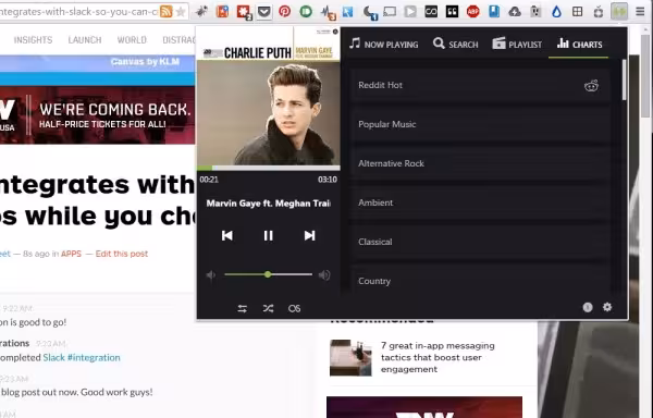 SoundCloudify screen
