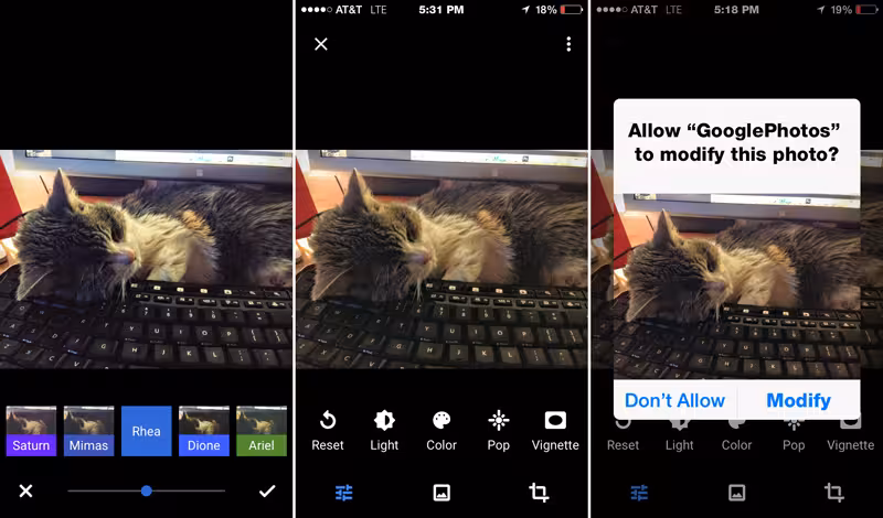 gphotofiltering