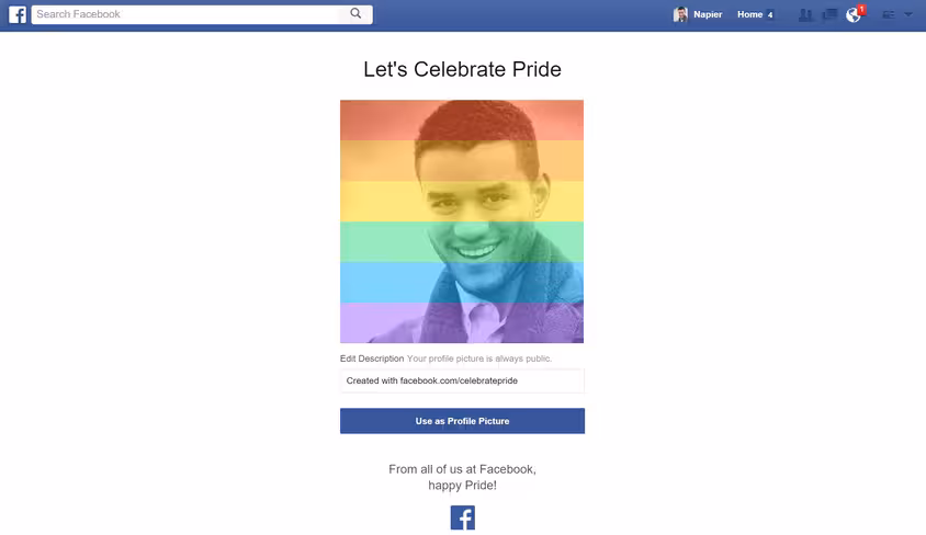 Facebook Pride