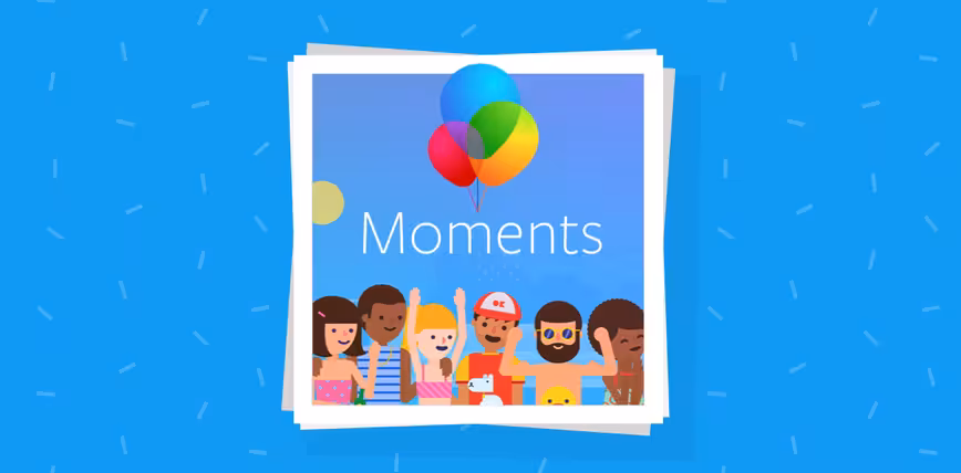 Cloud photo storage Facebook moments