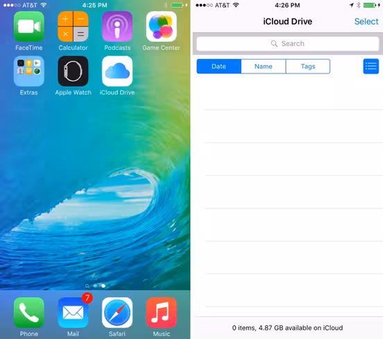 Screenshots via 9to5Mac