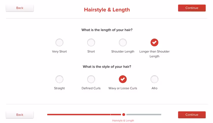 match up questionnaire