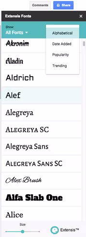 Add fonts to Google Docs