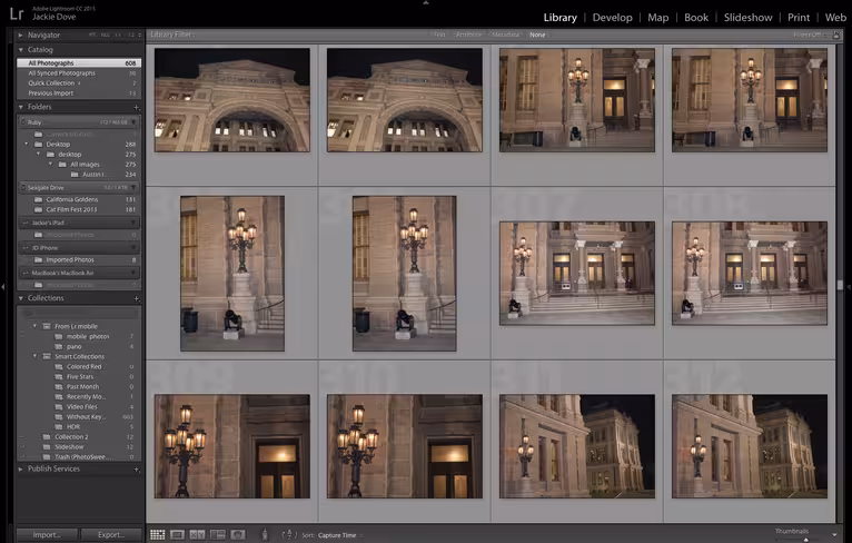 Lightroom Library