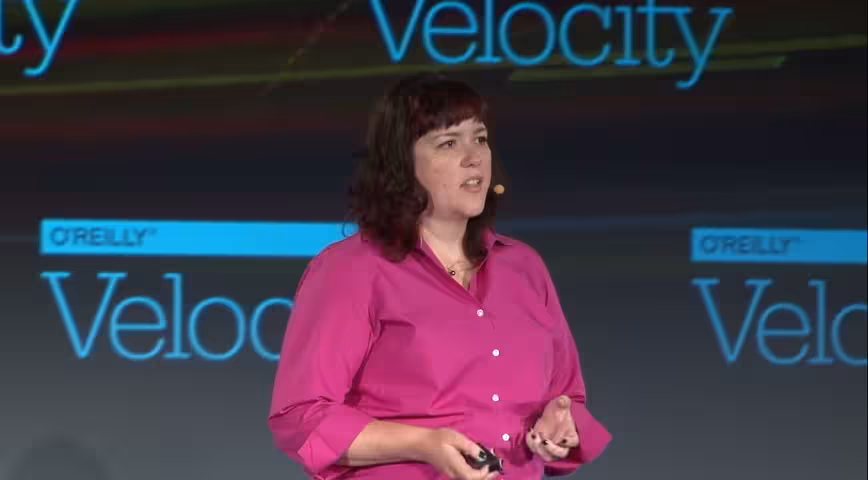 Bethanye Blount speaking at Velocity NY 2014