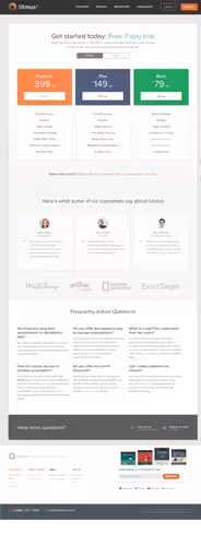 litmus-pricing-page