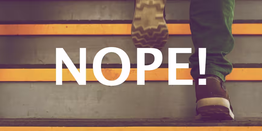 6 signs that you should ‘nope’ right out of that job interview