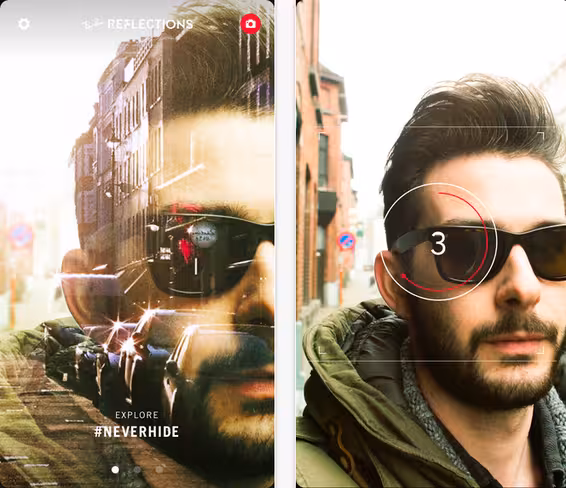 rayban-reflections