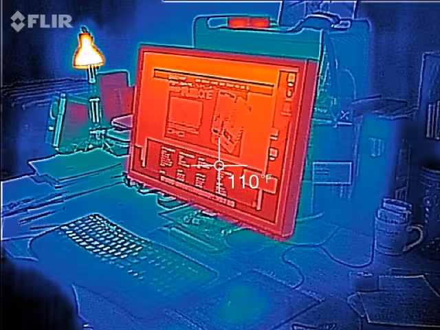 monitor thermal image