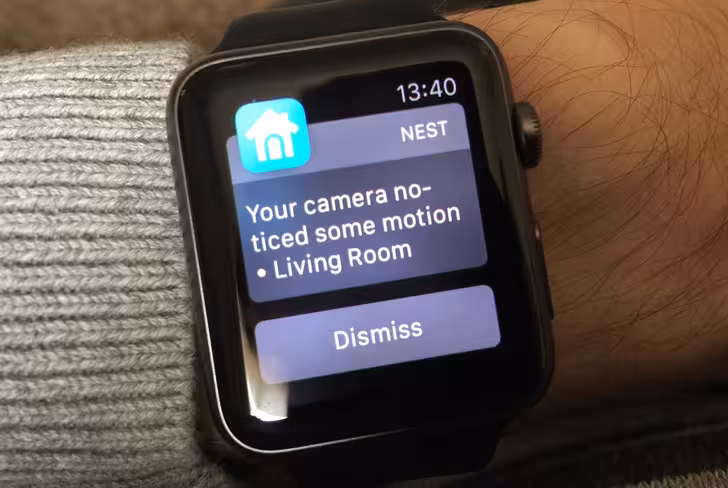 Apple Watch Nest Cam