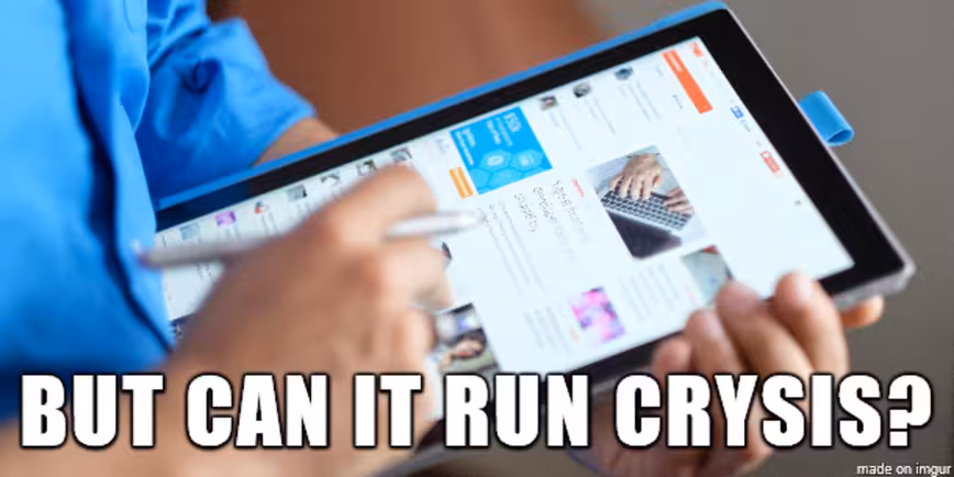 The struggle is real
