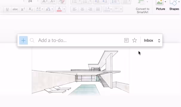 Wunderlist Quick Add