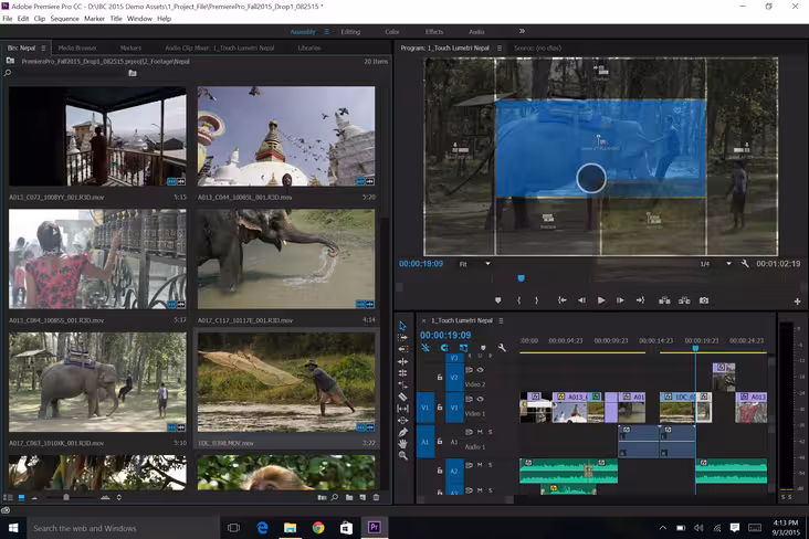 Premiere Pro CC - Touch Edit