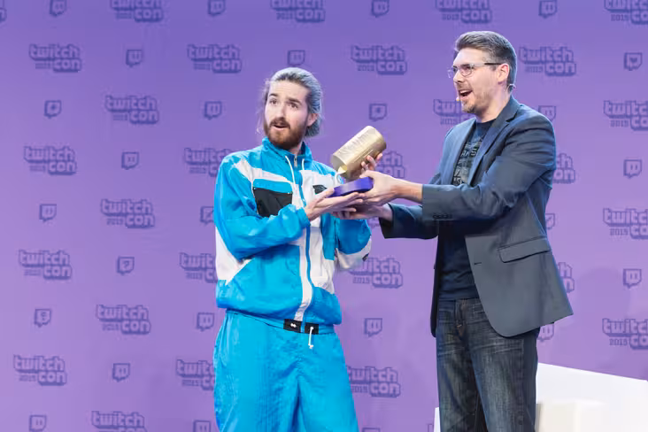Futureman winning his salt trophy. Photo by Robert Paul
