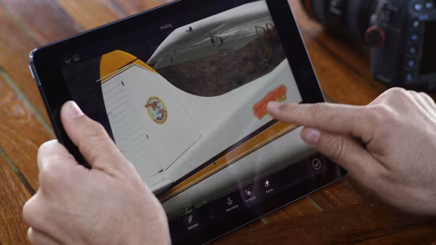 Photoshop Fix on iPad