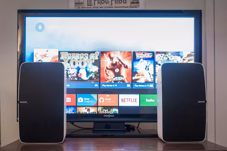 Sonos does an impressive job of making its speakers sound nearly as good behind my TV as in front.