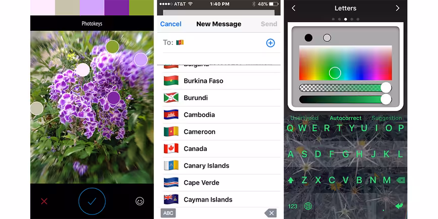 9 wacky, wonderful iOS keyboards make routine typing a blast