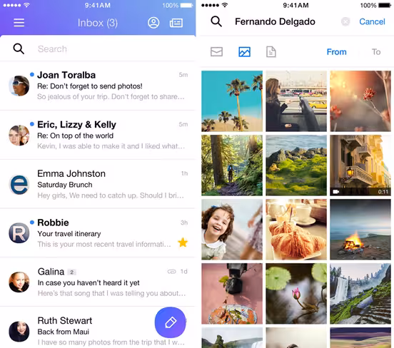 Yahoo Mail search to find messages, photos or attachments