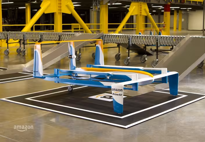 Amazon is testing drones to deliver orders in 30 minutes or less