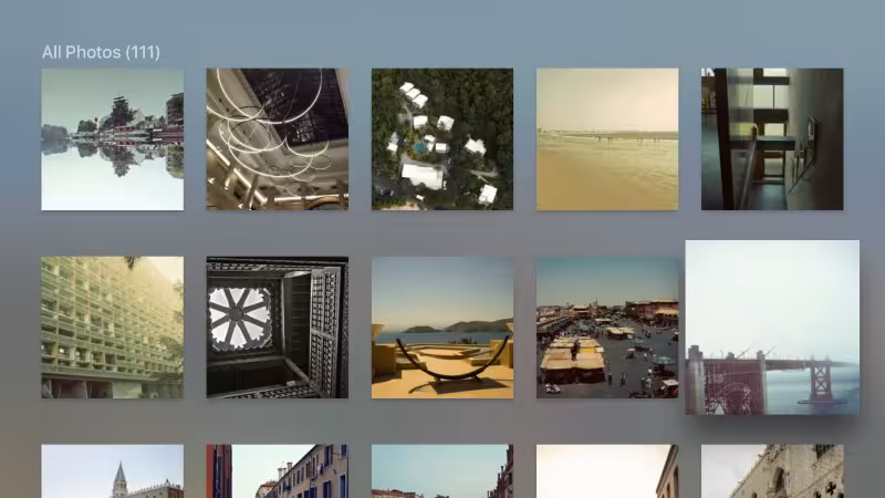 You can also view your photo collection on Apple TV with Plex