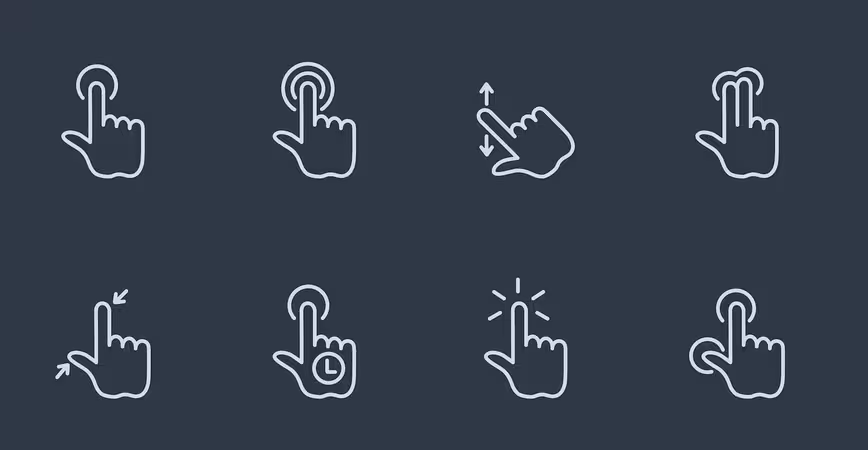 How to implement gestures into your mobile design Featured Image