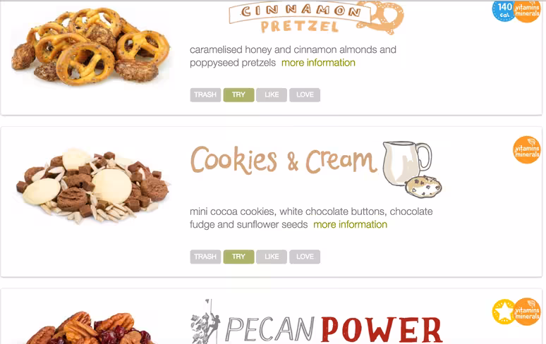 graze snack ratings