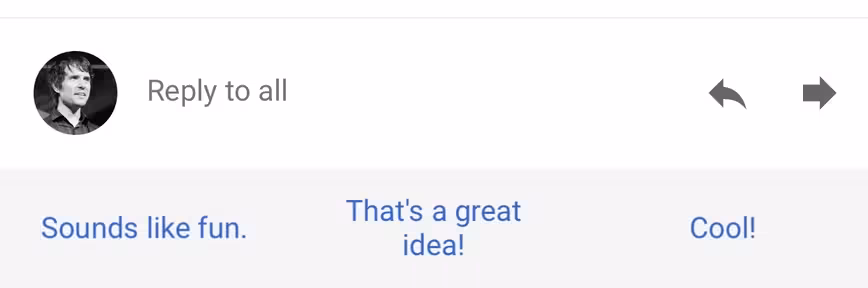 smart replies