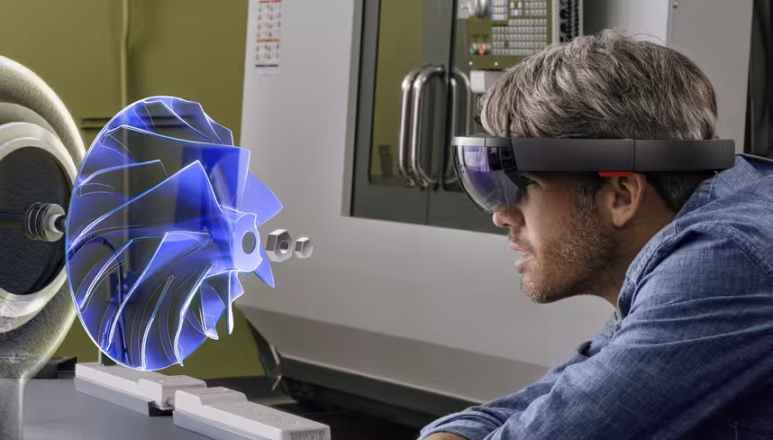 HoloLens 3D CAD design Microsoft