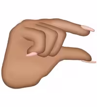 Kim fingers
