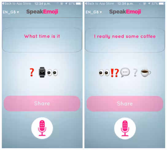 Speak Emoji