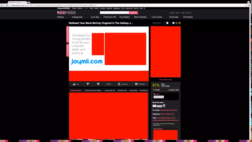 Incognito mode for porn sites