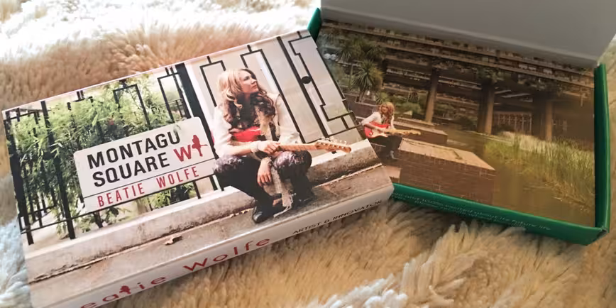 Clever stuff: This deck of cards is actually a music album