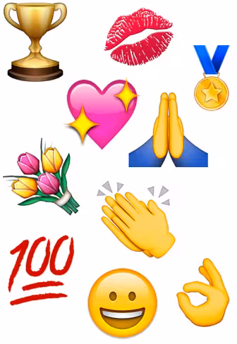 Praise emoji