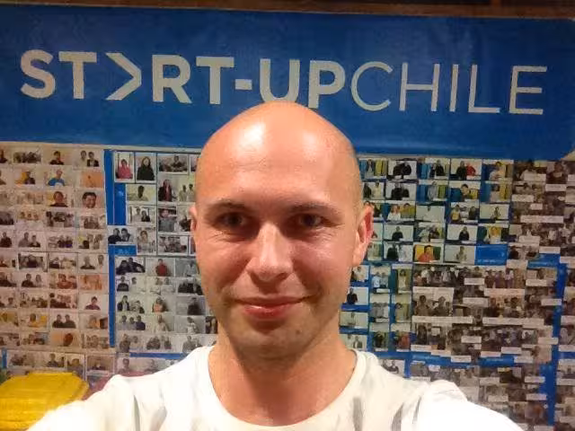 Valeriy Grabko during the Startup Chile program